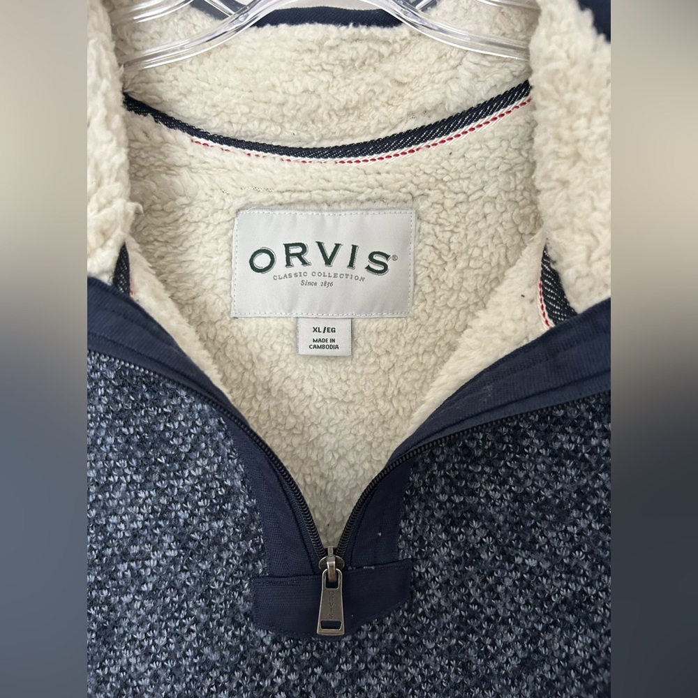 Orvis Fleece Lined Pullover - image 6